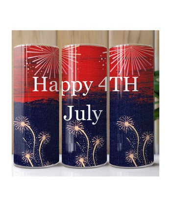 4th of July 20 oz Tumbler